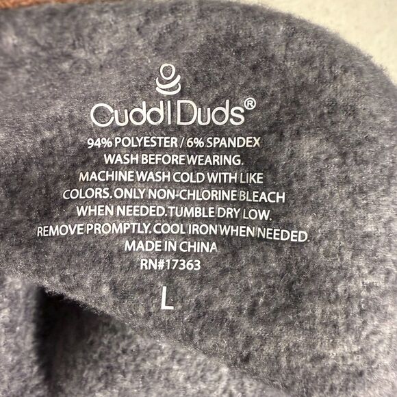 Cuddl Duds Aztec Stars, Women's Size Large, Long Sleeve, Fleece Cozy Shirt 2/$15 - Picture 7 of 9